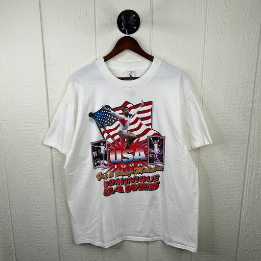 Vintage 1996 Olympic Gymnastic Team USA Tee (XL)