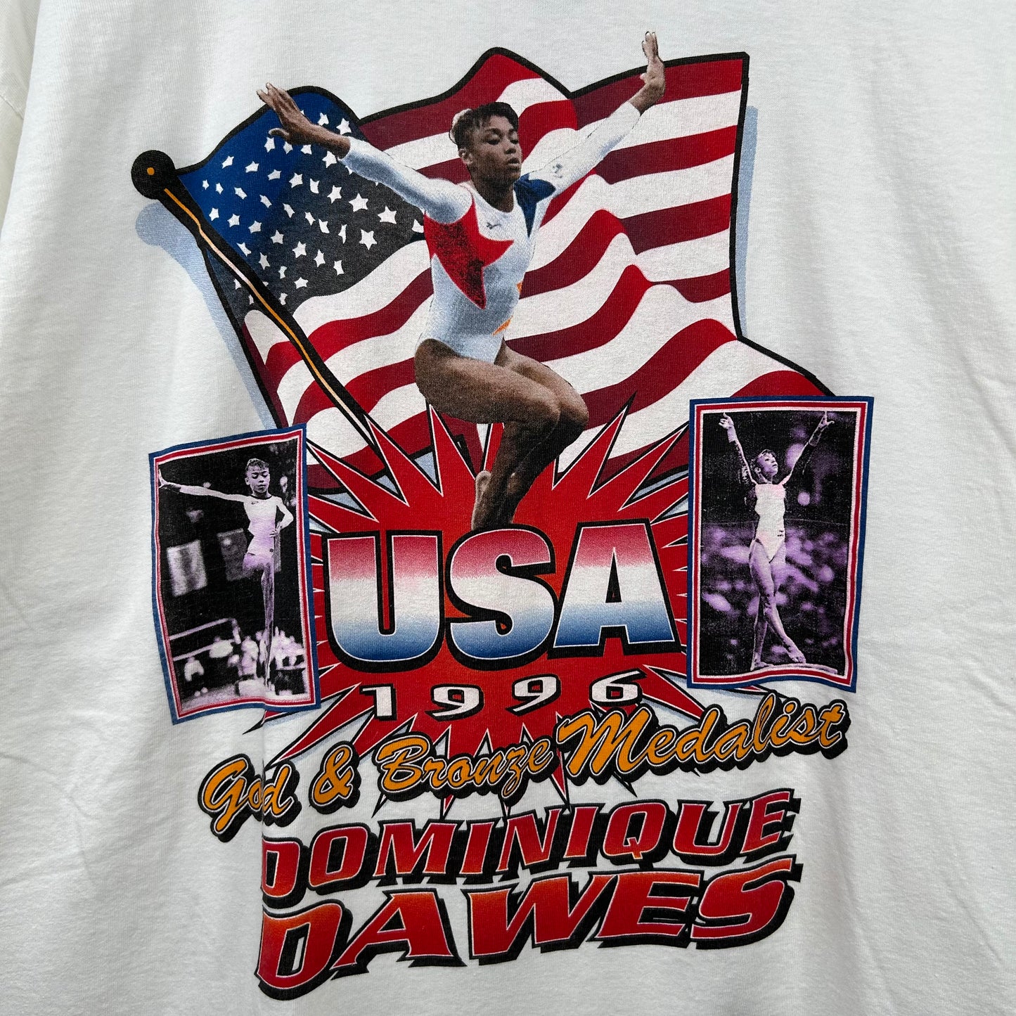 Vintage 1996 Olympic Gymnastic Team USA Tee (XL)