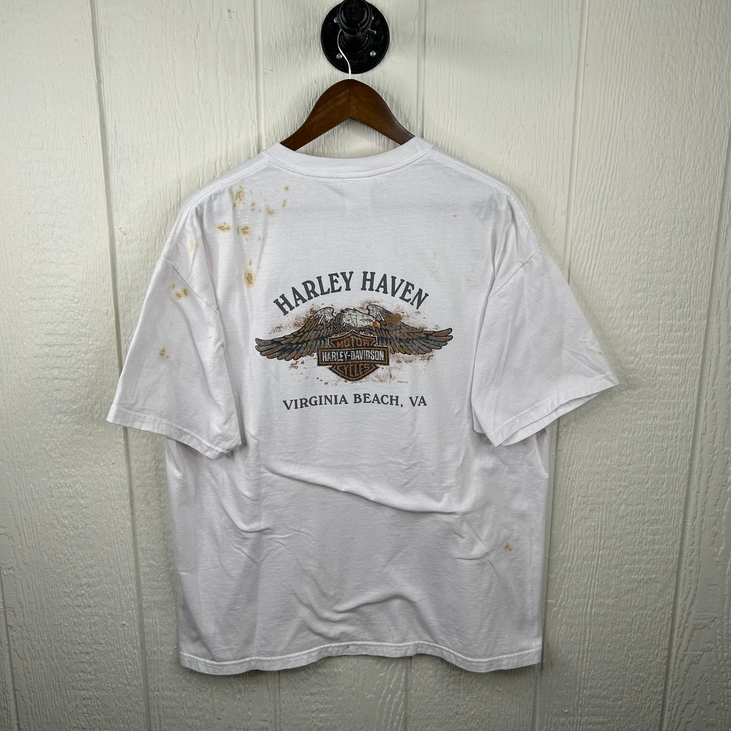 Vintage 90's Harley Davidson Motorcycles Graphic Tee (XL)