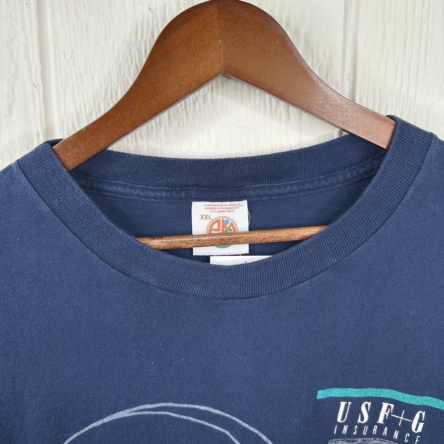 Vintage 1993 WVU Sugar Bowl Graphic Tee (XXL)