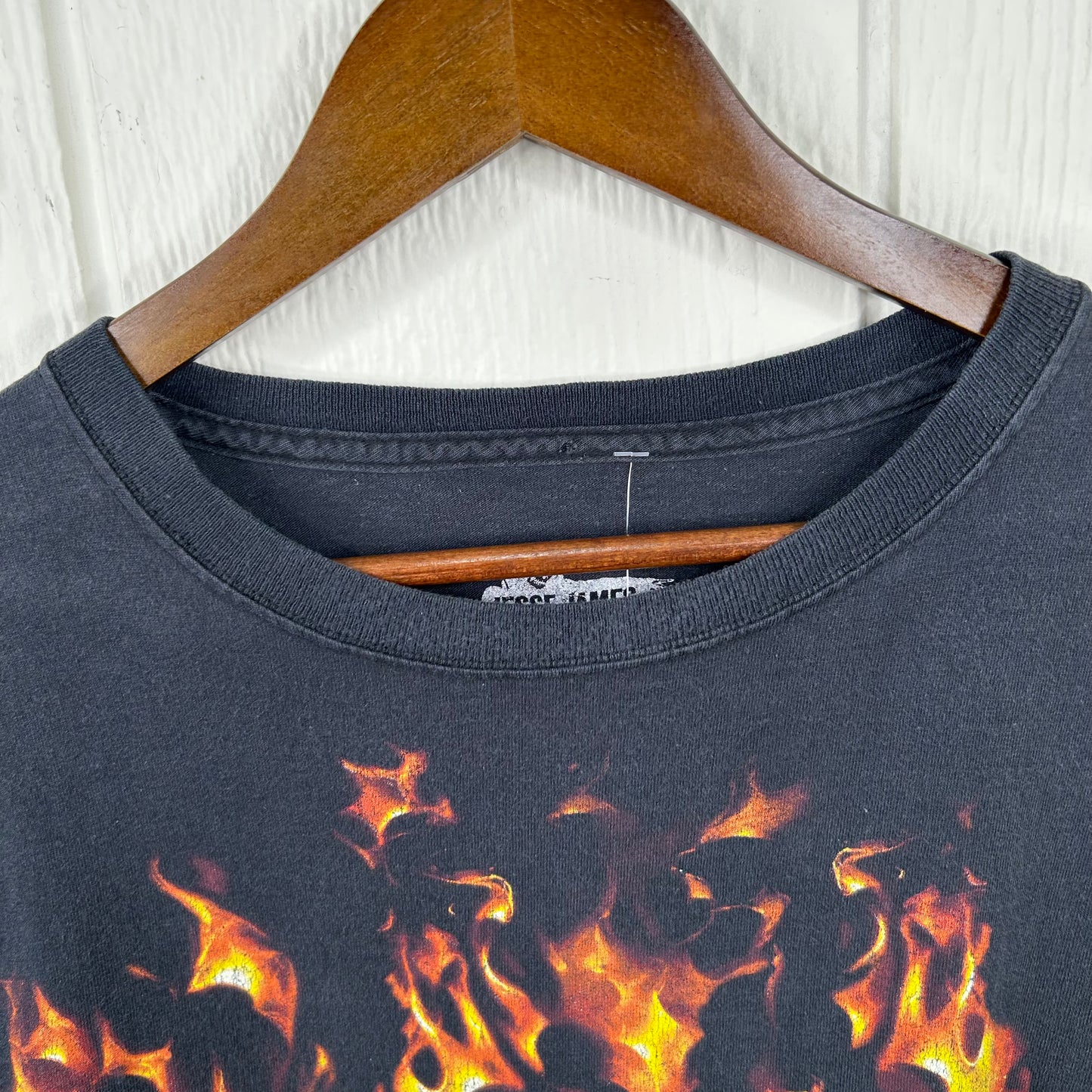 Y2K West Coast Choppers Flames Tee (XXL)