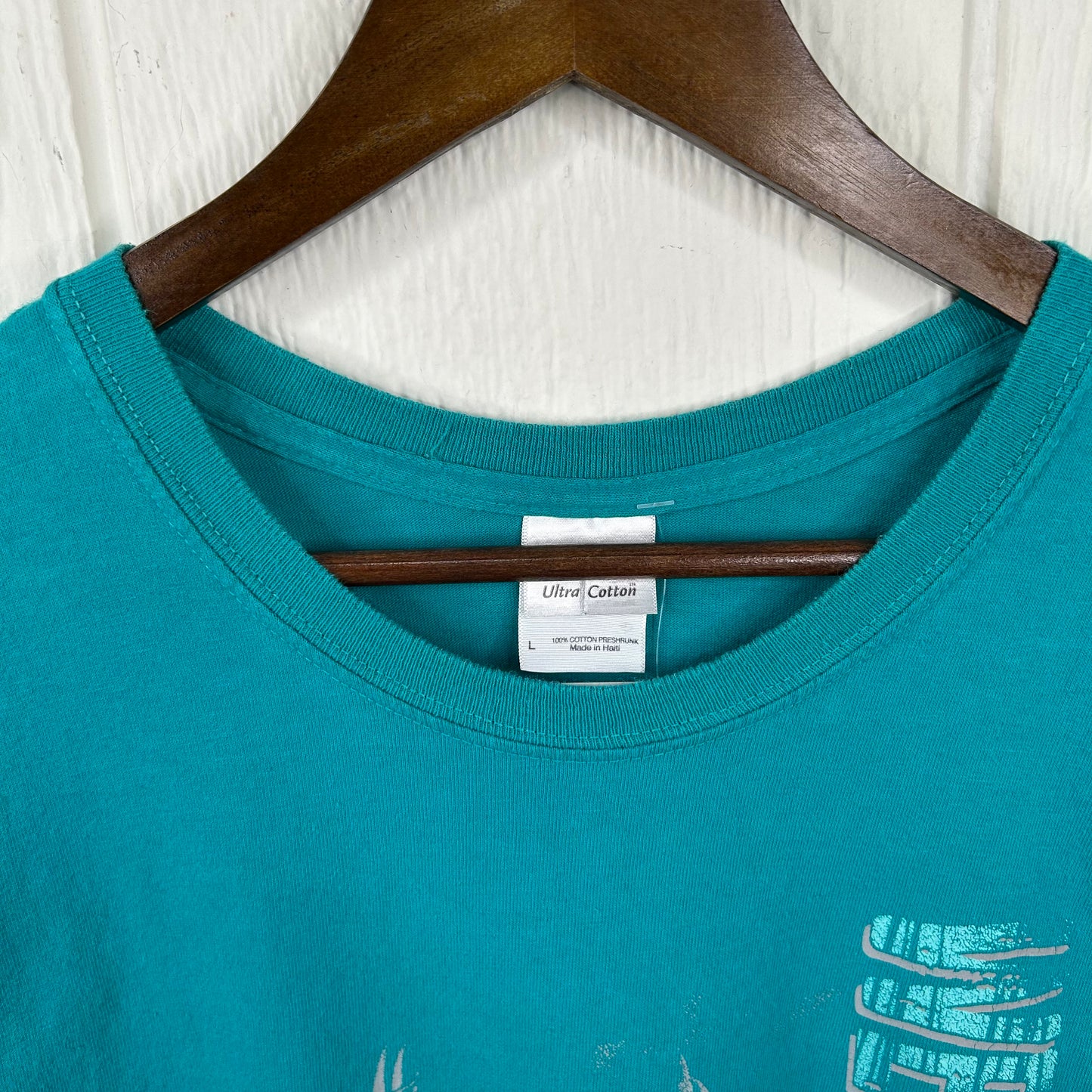 Y2K West Virginia Deer Graphic Tee (L)