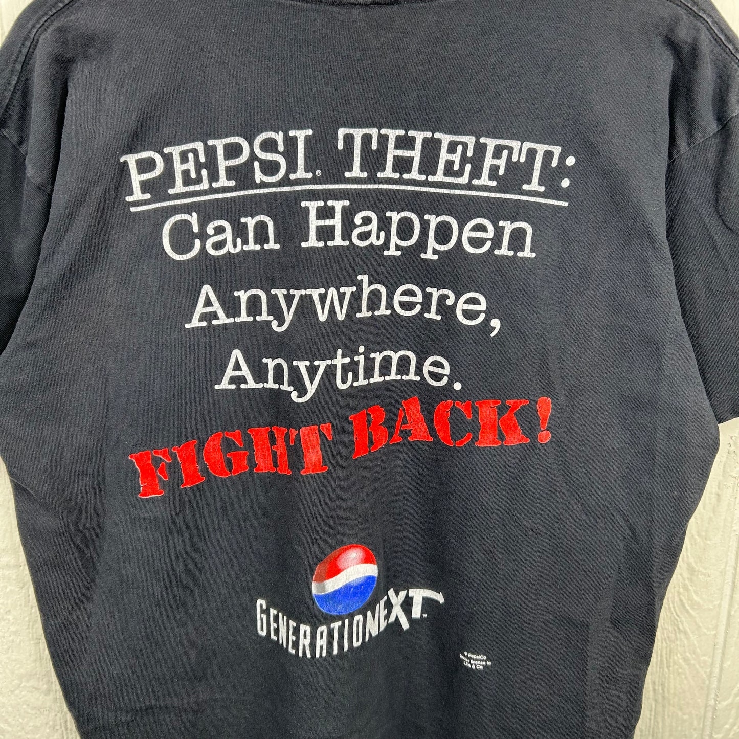 Vintage 90's Pepsi Club Generation Next Graphic Tee (L)