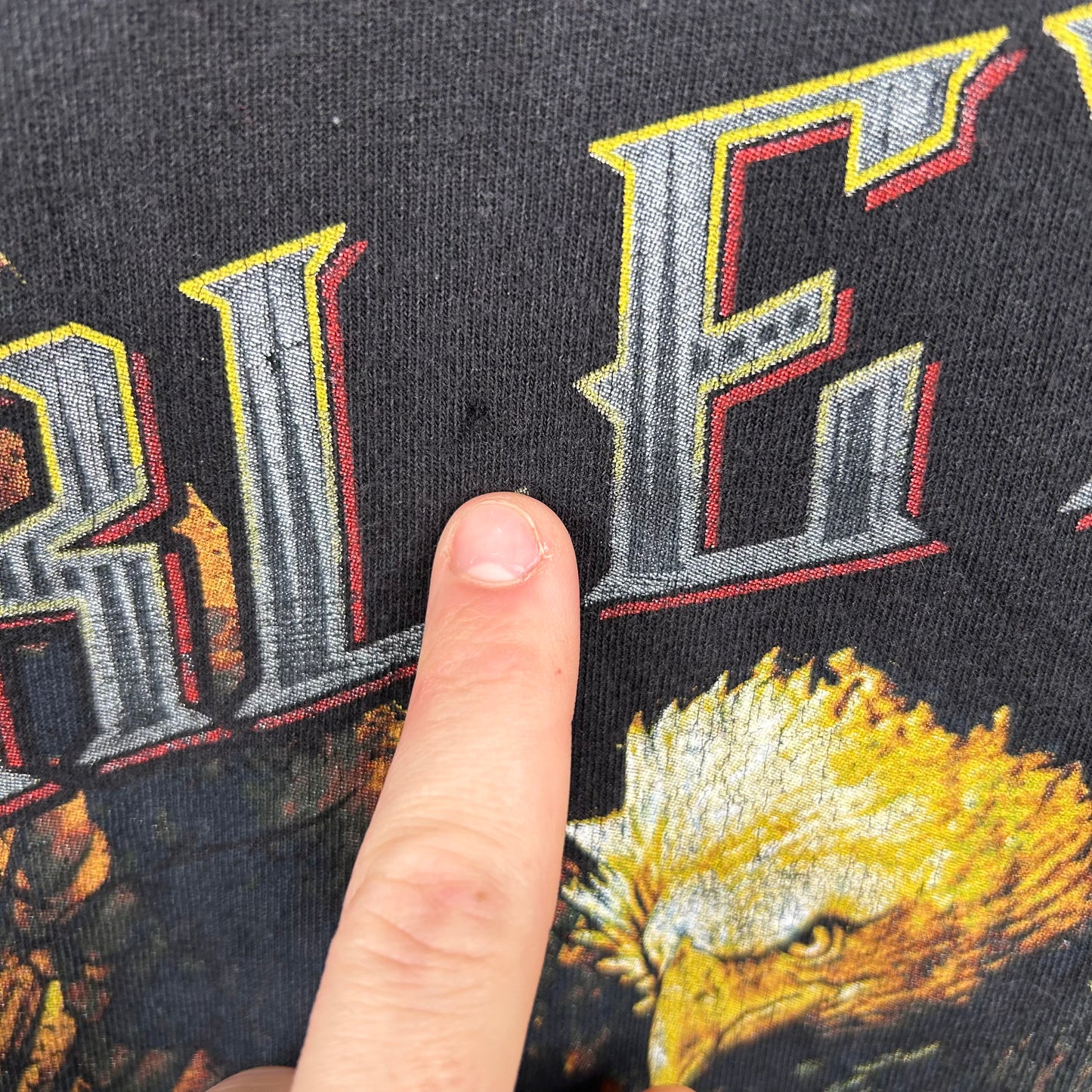 Y2K El Paso Texas Harley Davidson Eagle Graphic Tee (XL)