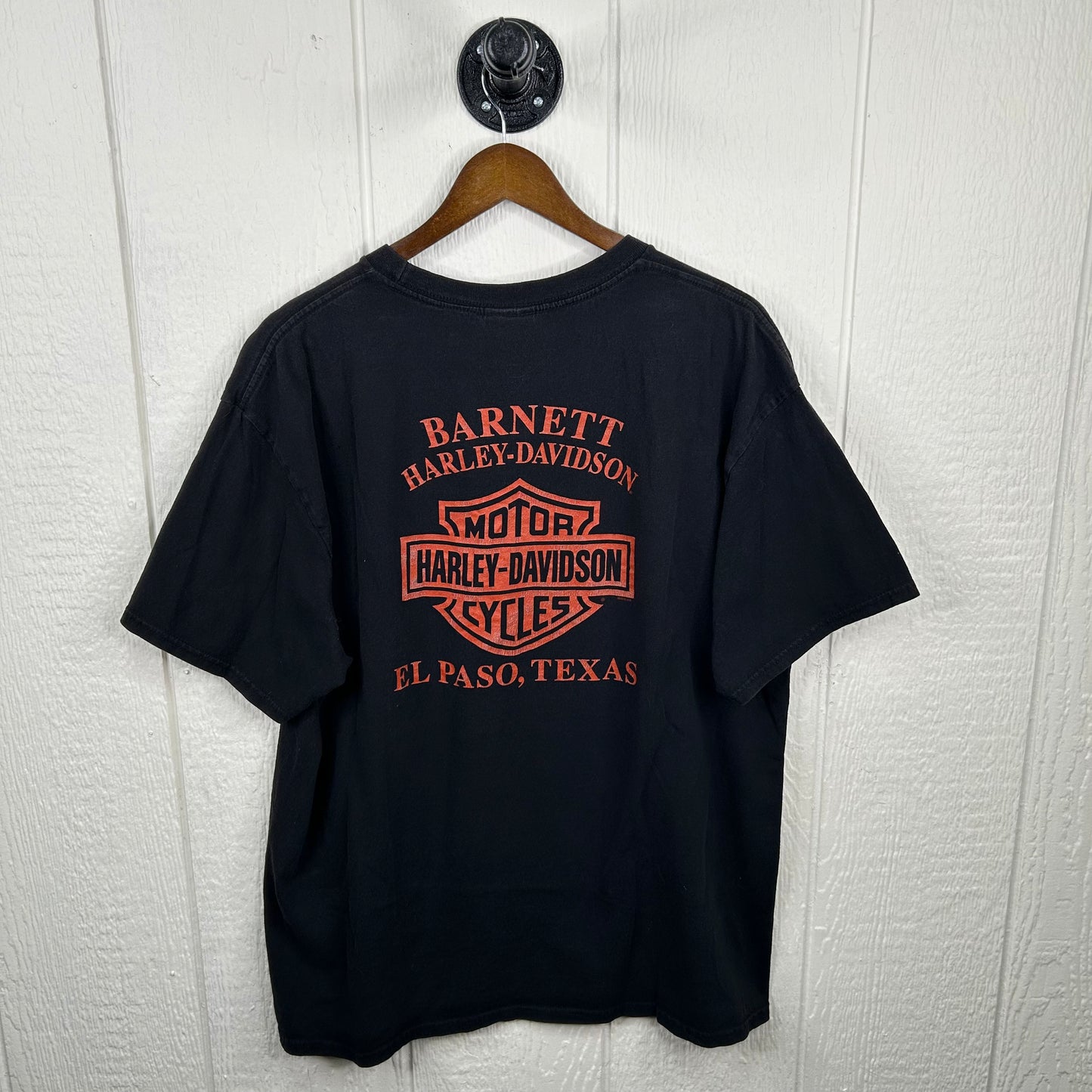 Y2K El Paso Texas Harley Davidson Eagle Graphic Tee (XL)