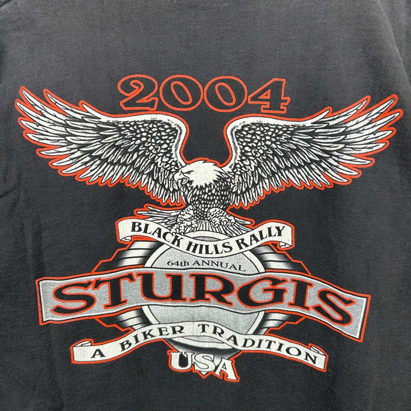 Y2K Sturgis Black Hills Rally Flames Long Sleeve Tee (XL)