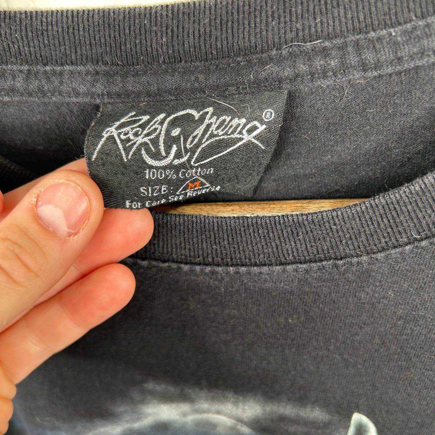 Y2K Western Nature Double Sided Graphic Tee (M)