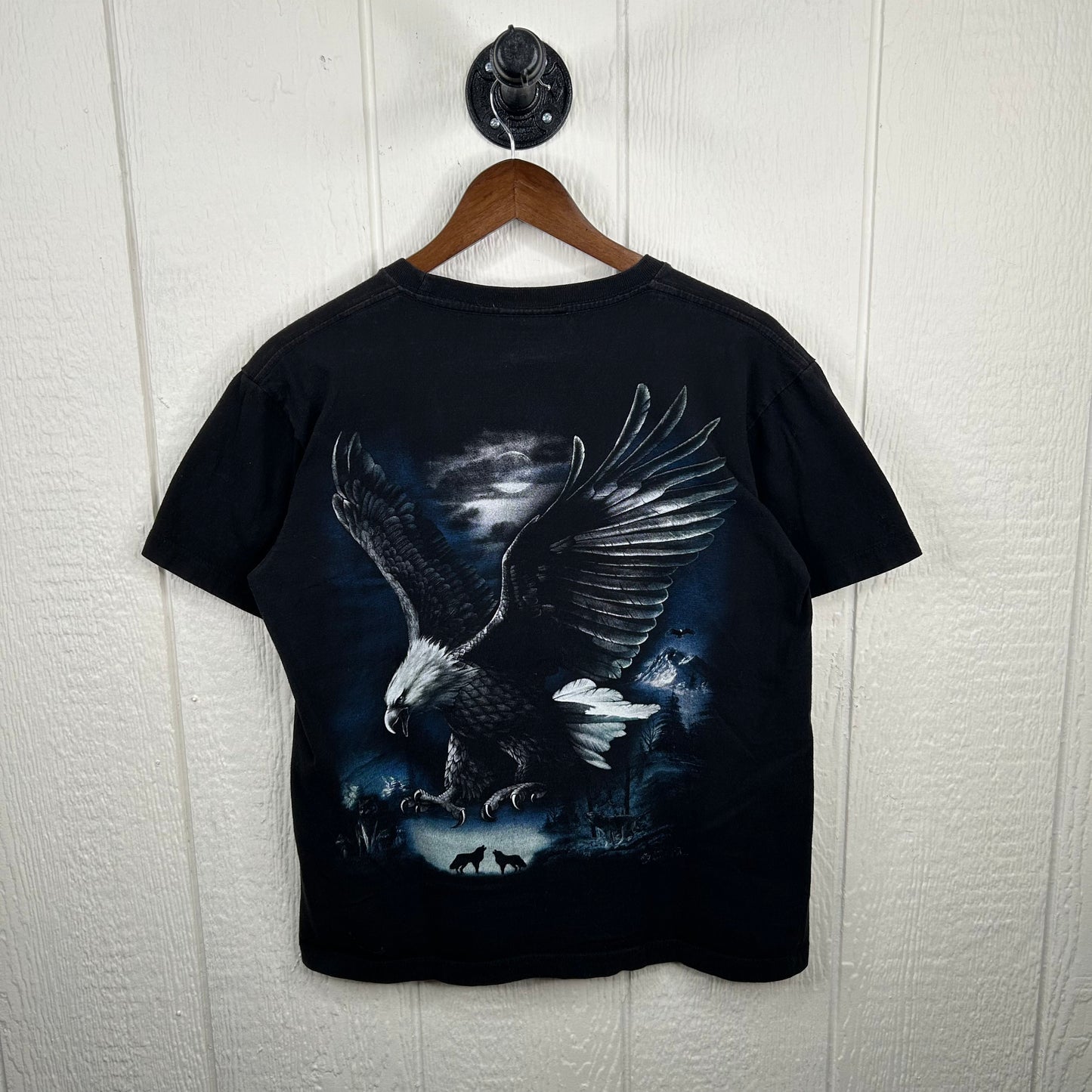 Y2K Western Nature Double Sided Graphic Tee (M)