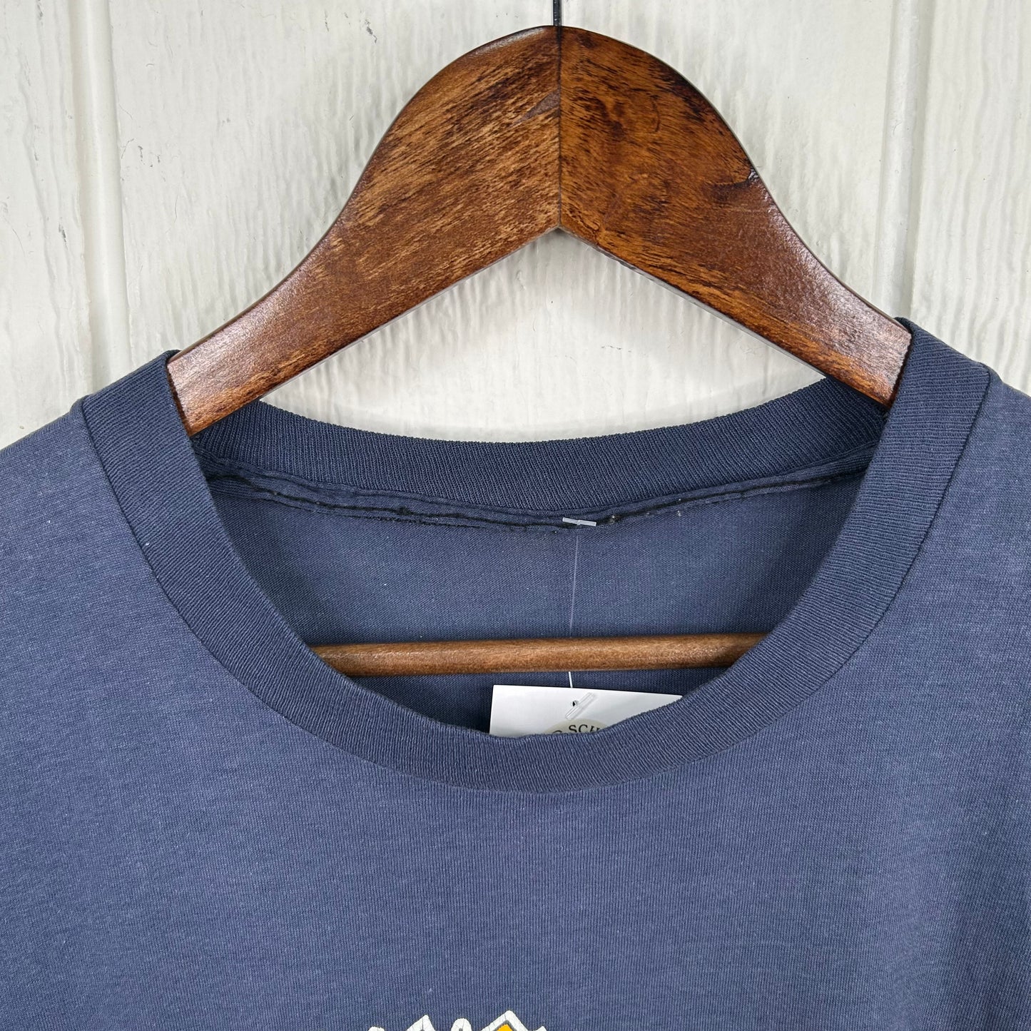 Vintage 80's West Virginia Script Print Graphic Tee (L)