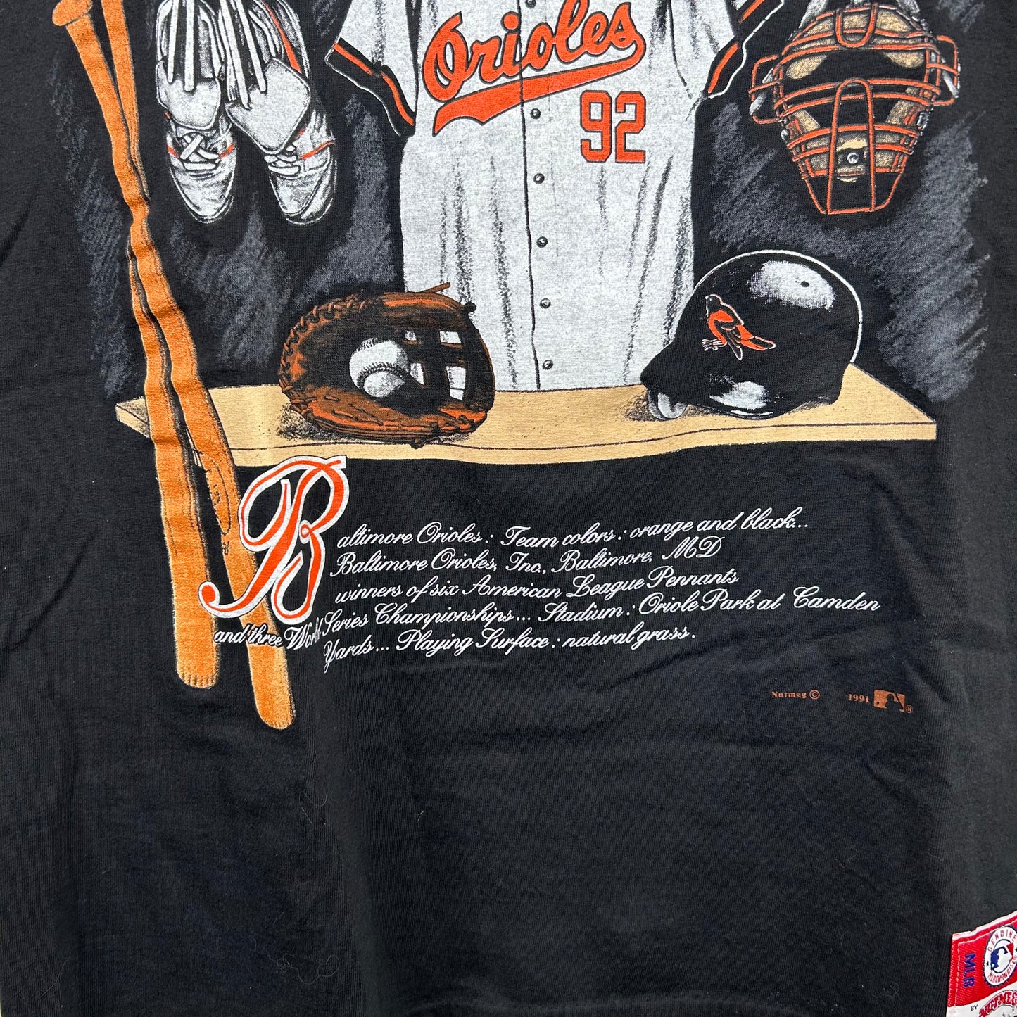 Vintage 1994 Baltimore Orioles Baseball Graphic Tee (L)