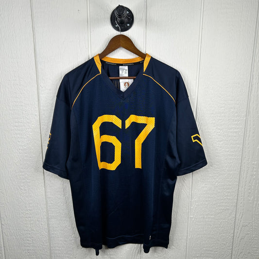 Y2K WVU Mountaineers Number 67 Football Jersey (XL)