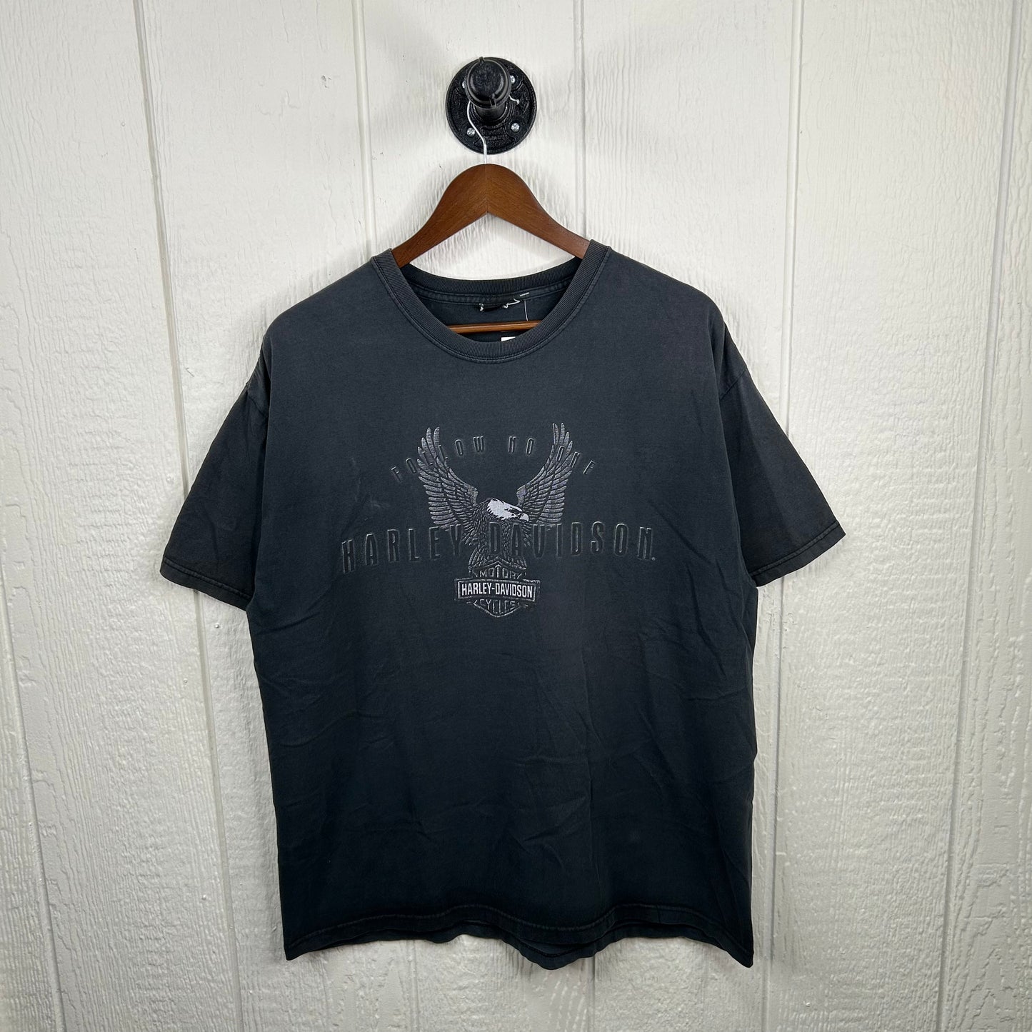 Y2K Harley Davidson Gastonia North Carolina Graphic Tee (XL)