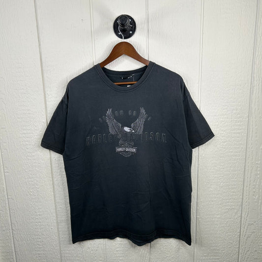 Y2K Harley Davidson Gastonia North Carolina Graphic Tee (XL)