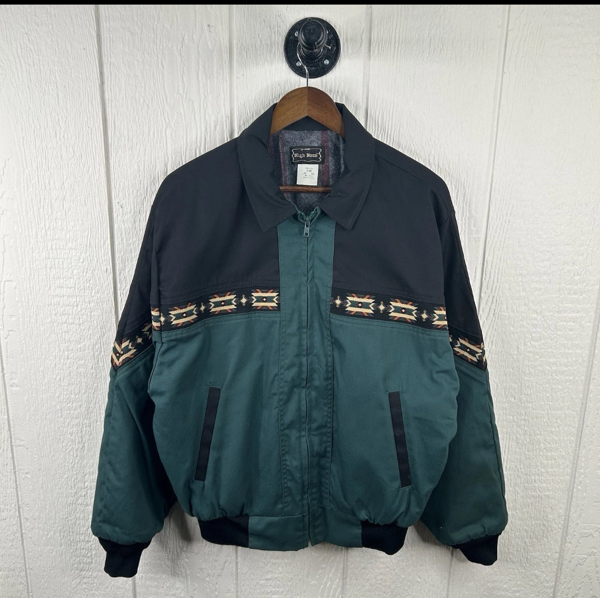 Vintage 90’s High Noon Western Aztec Jacket (L)