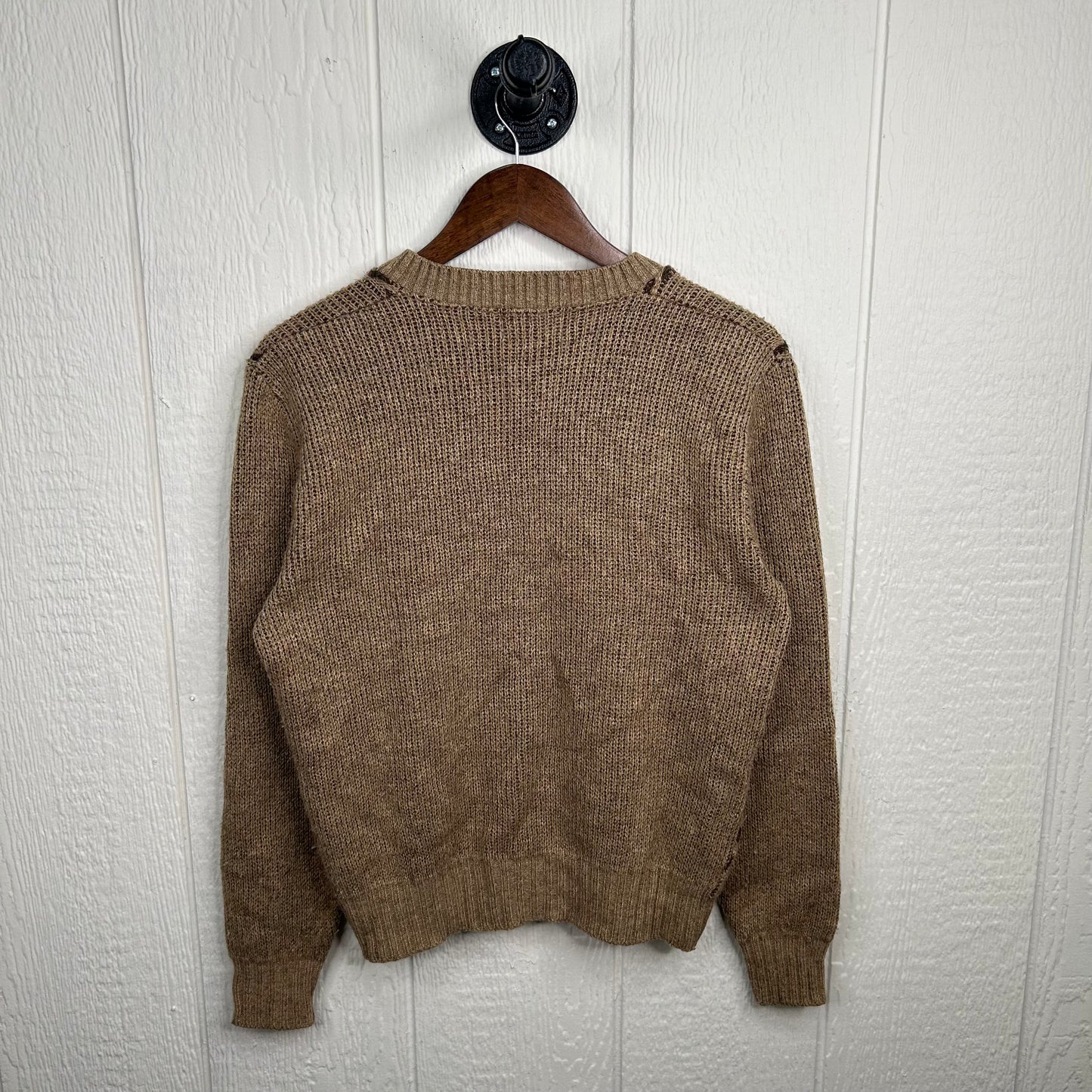 Vintage 90's London Fog Neutral Wool Sweater (M)