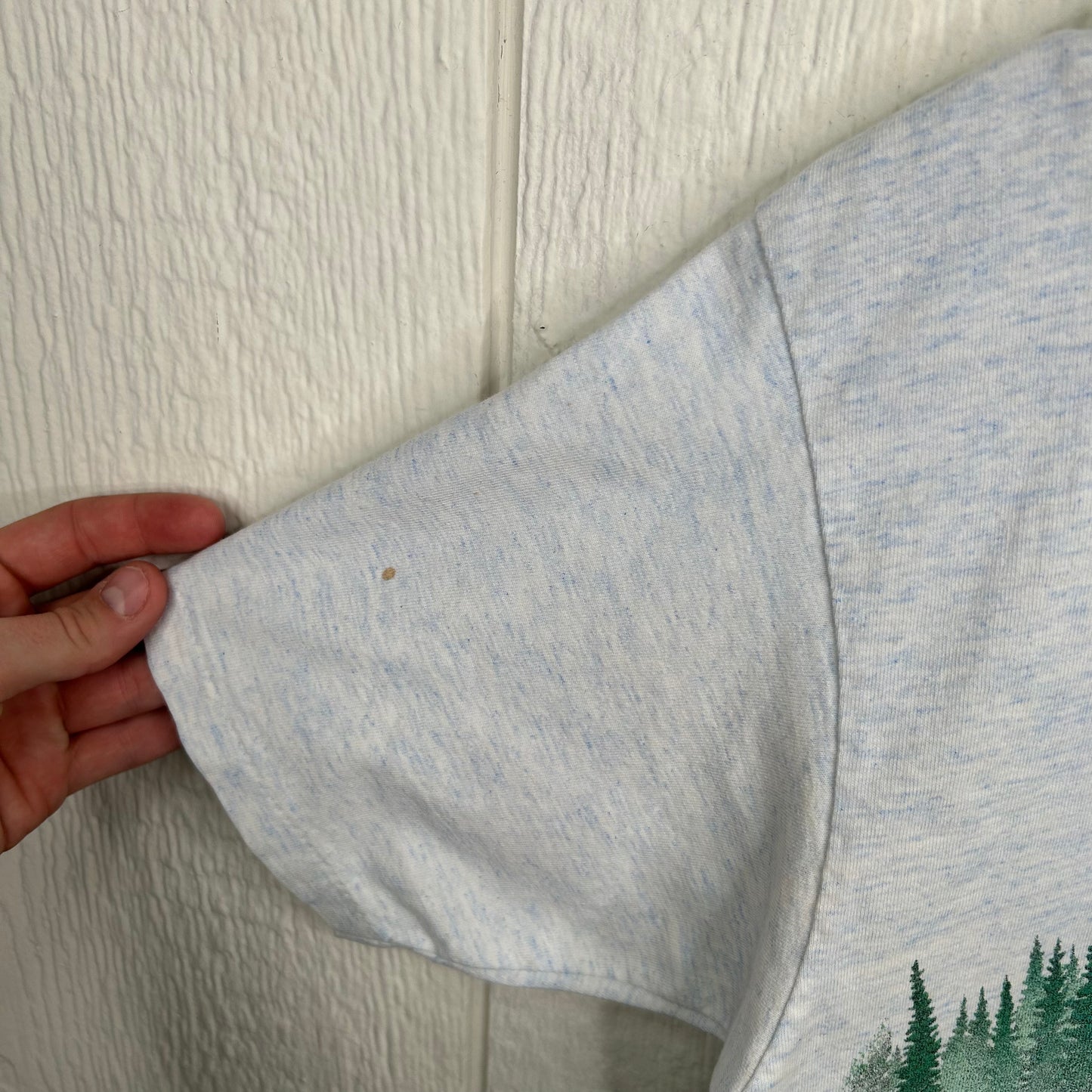 Vintage 90's West Virginia State Animals Nature All Over Print Tee (L)