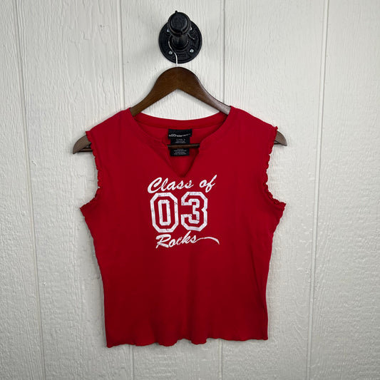 Vintage 2003 'Class of 03 Rocks' Baby Tee (XL)
