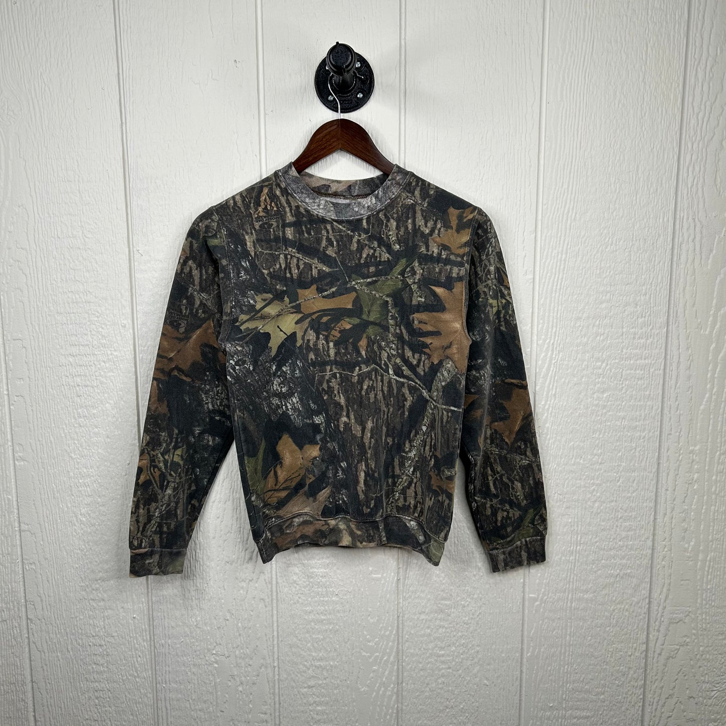 Vintage Mossy Oak Camo Crewneck (S)