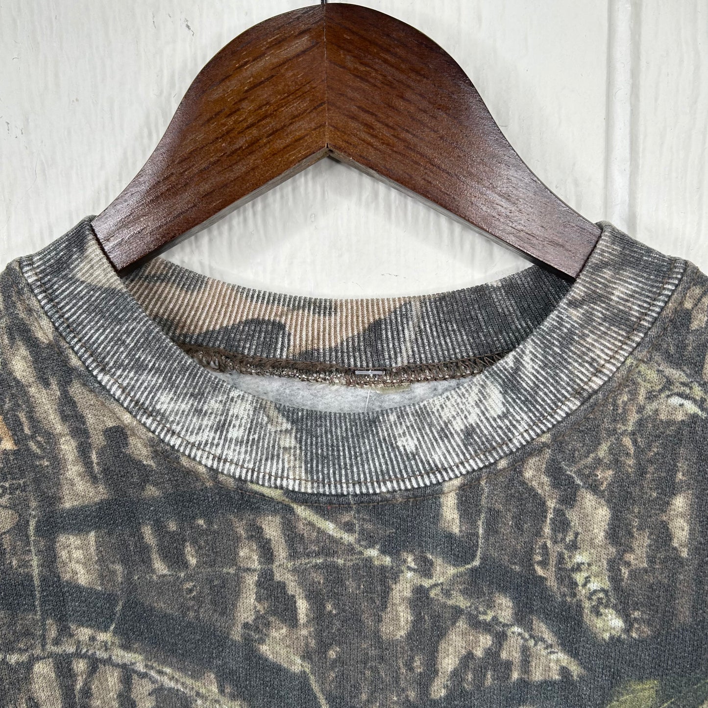 Vintage Mossy Oak Camo Crewneck (S)