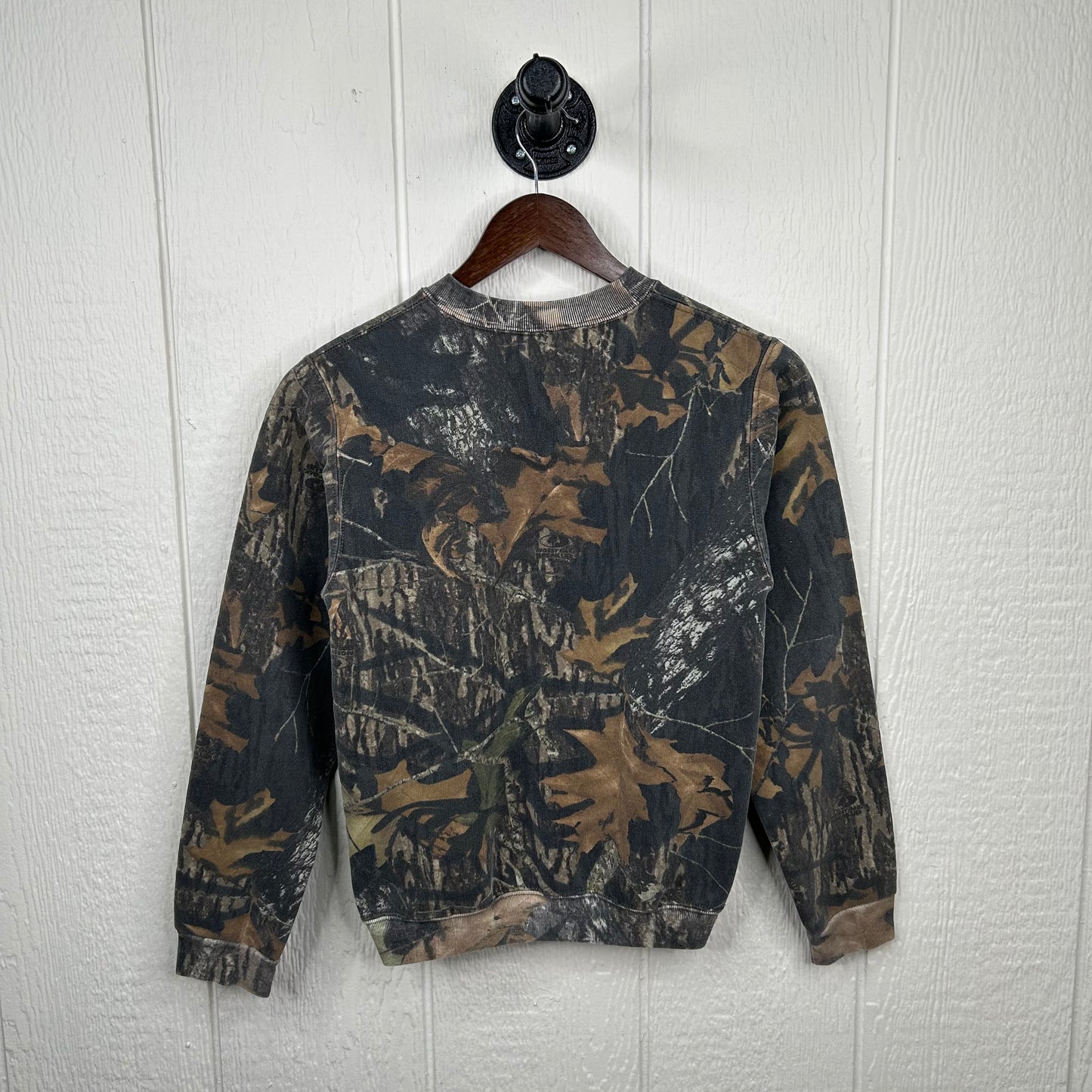 Vintage Mossy Oak Camo Crewneck (S)