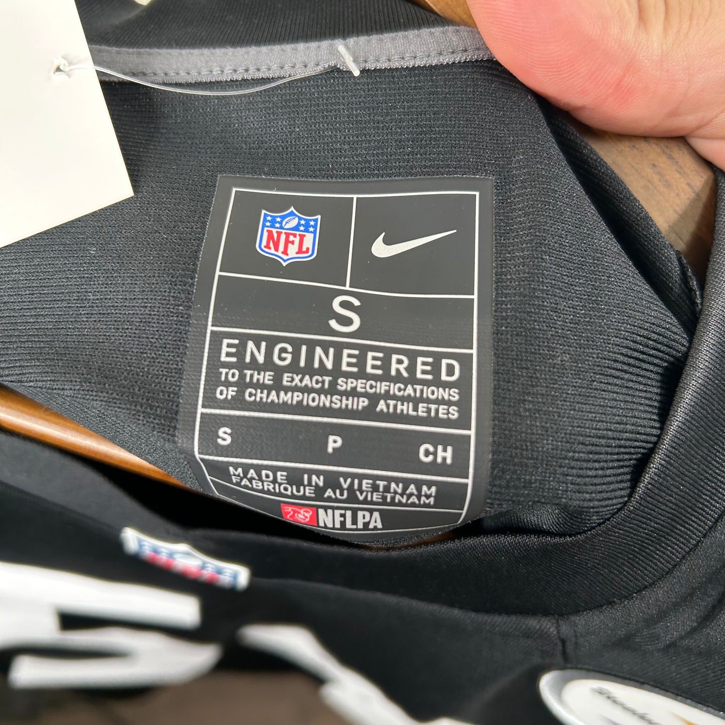 Modern NFL Pittsburgh Steelers Zach Frazier Football Jersey (S)