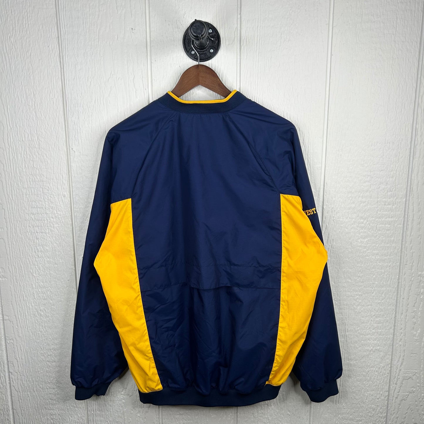 y2k WVU Nike Center Swoosh Windbreaker (S)