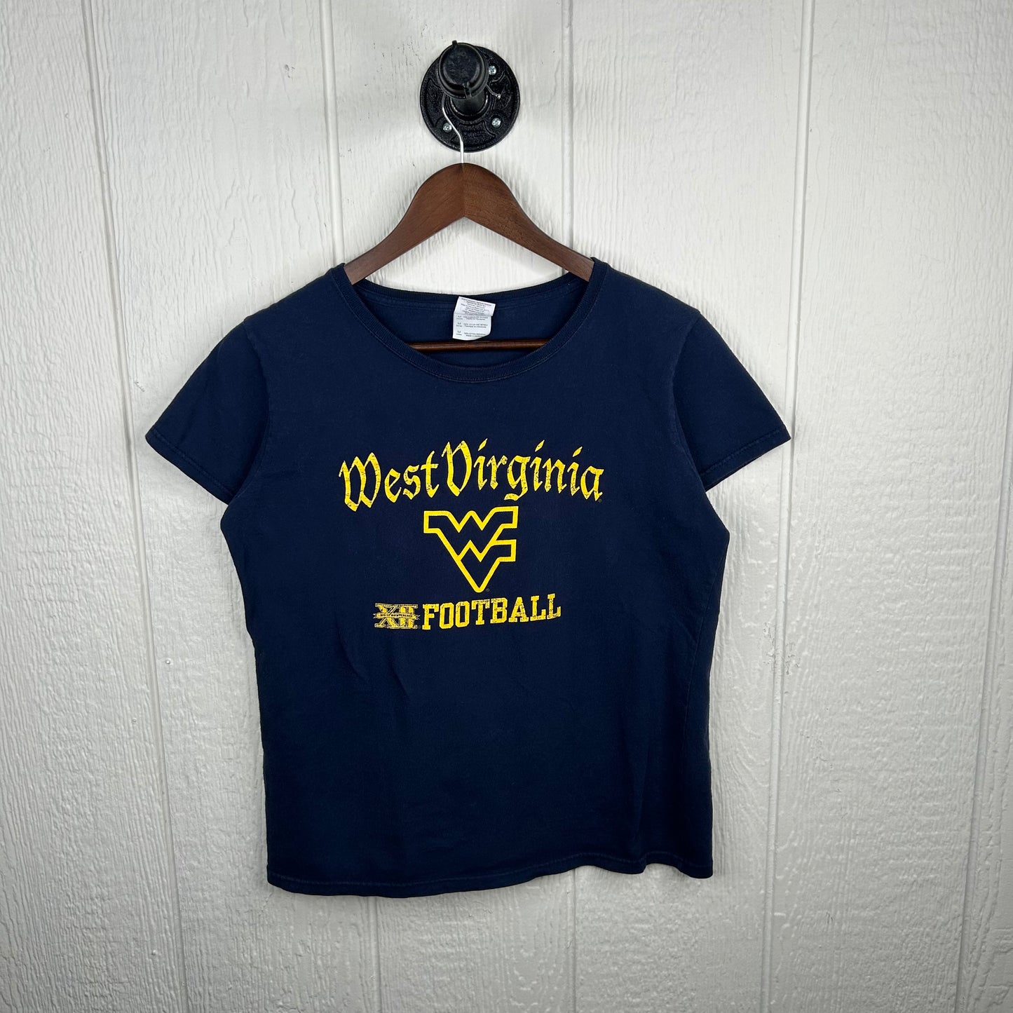y2k WVU Football Graphic Tee (XS)