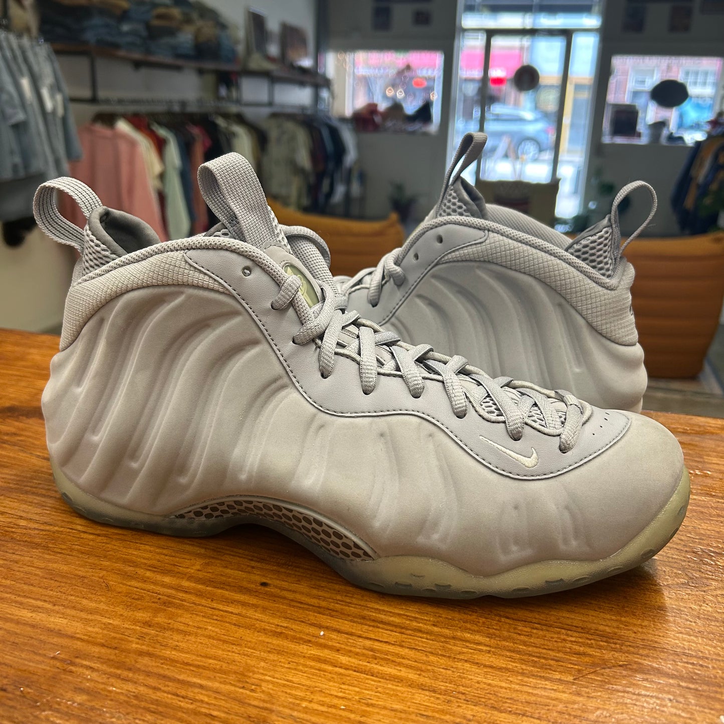 Nike Foamposite Wolf Grey - 12 Men's