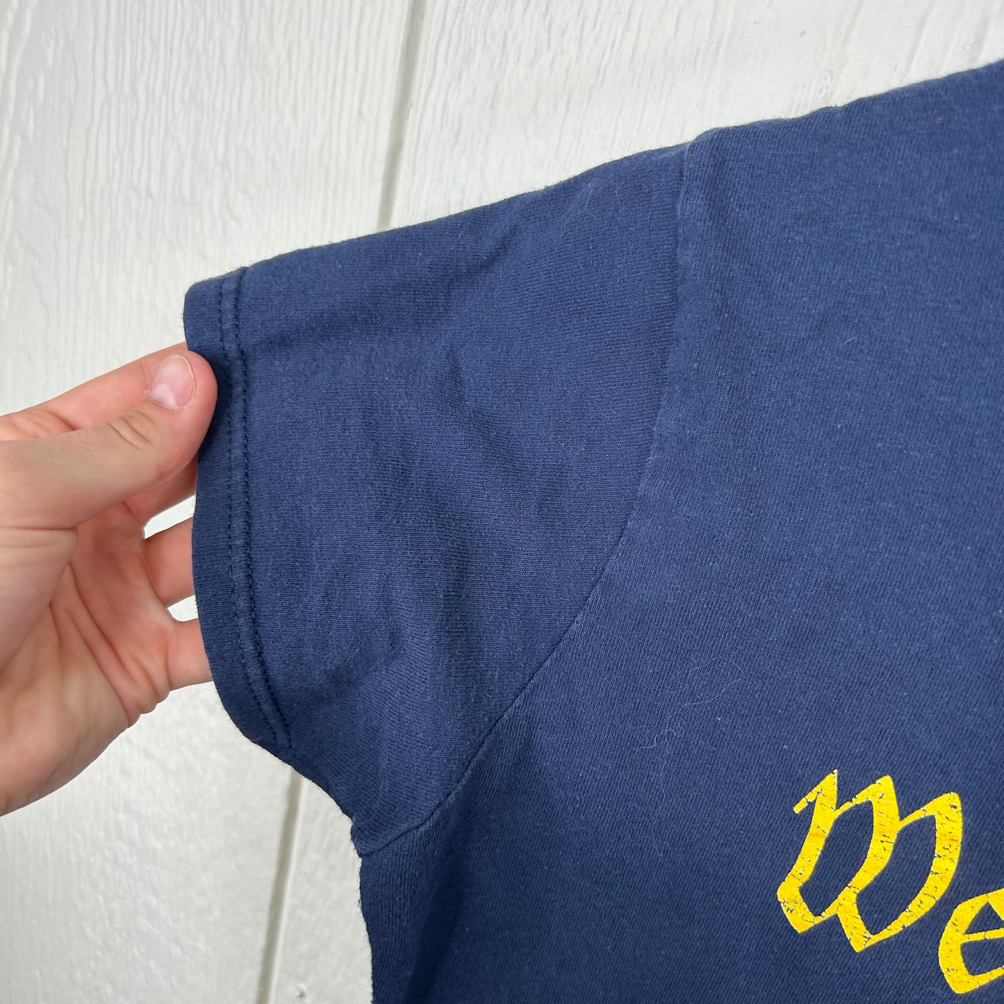 y2k WVU Football Graphic Tee (XS)