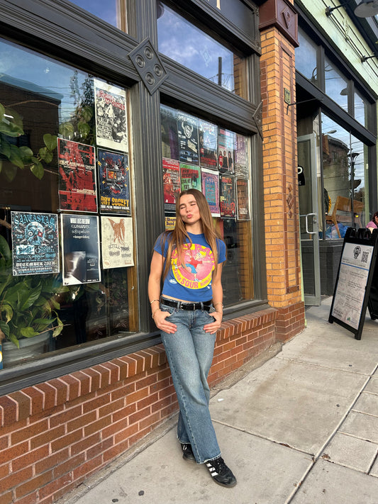 Vintage 80's Cry Baby Extra Sour Candy Graphic Tee (XS)