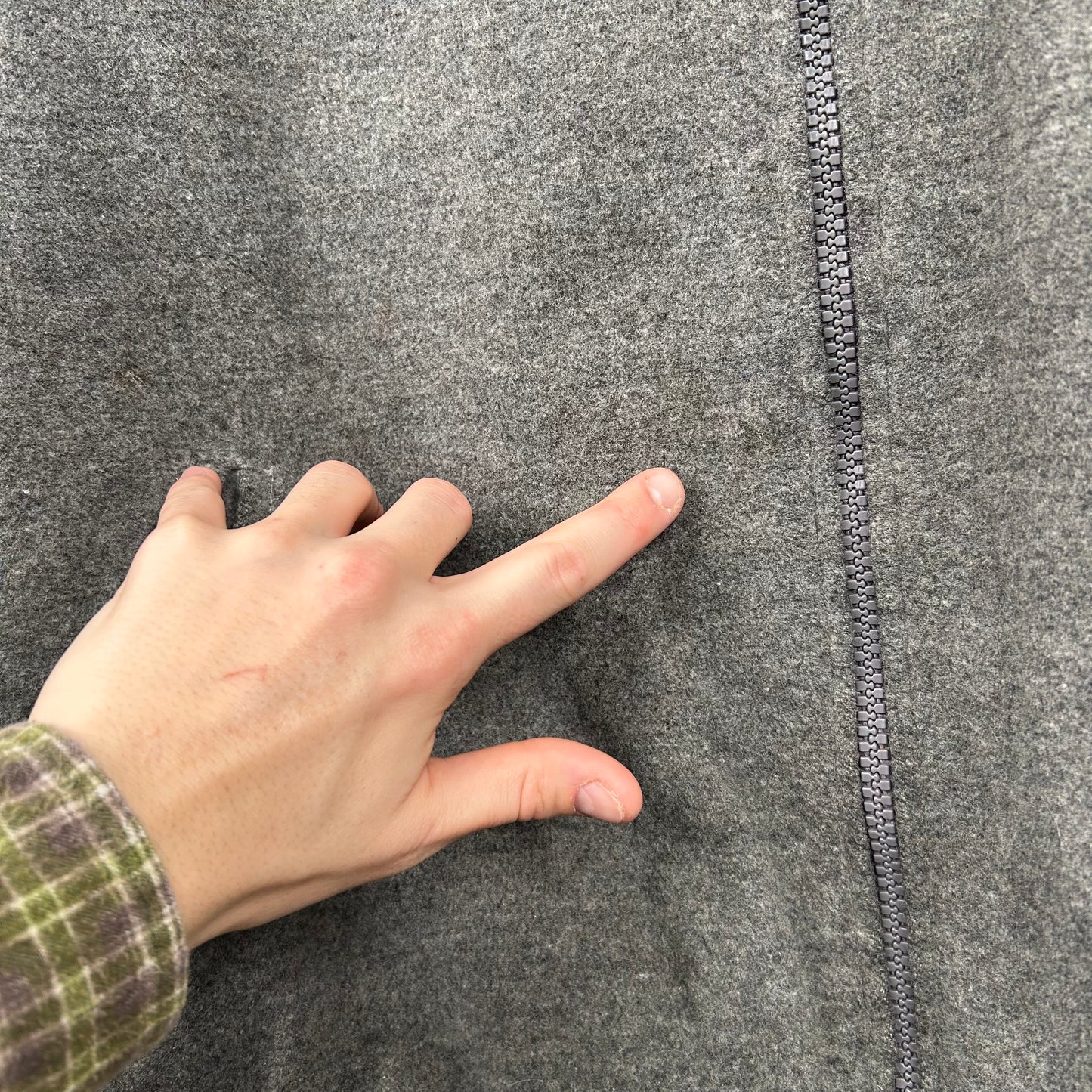 Y2K Pittsburgh Steelers NFL Zip-Up Wool Bomber Jacket (XL)