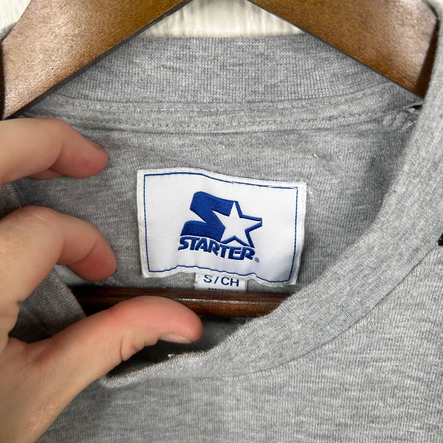 Y2K Pittsburgh Steelers Starter Sleeve-Hit Crewneck (S)