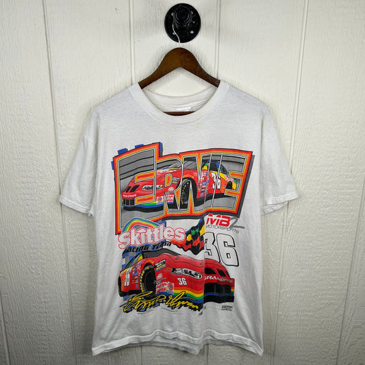 Vintage 1998 NASCAR Skittles Racing Team Tee (L)