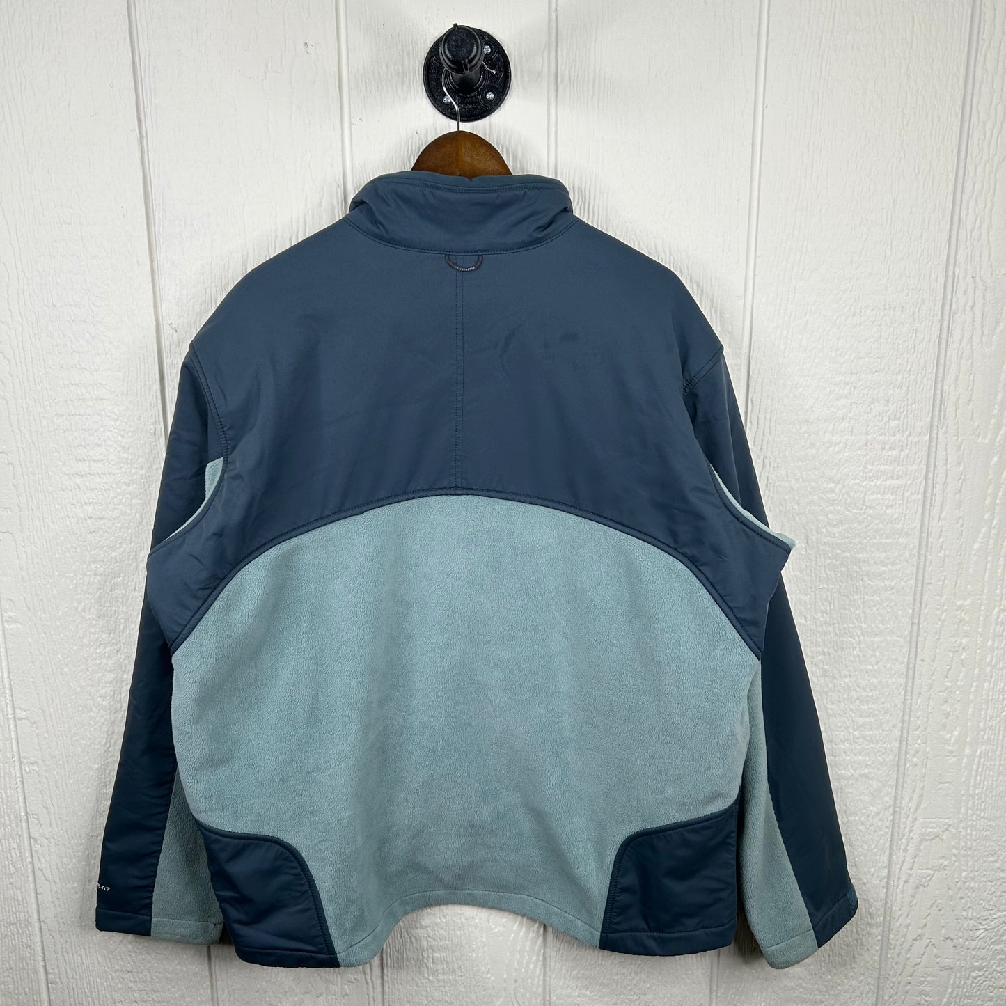 Y2K Navy & Blue Columbia Therm Lined Zip-Up Jacket (XXL)