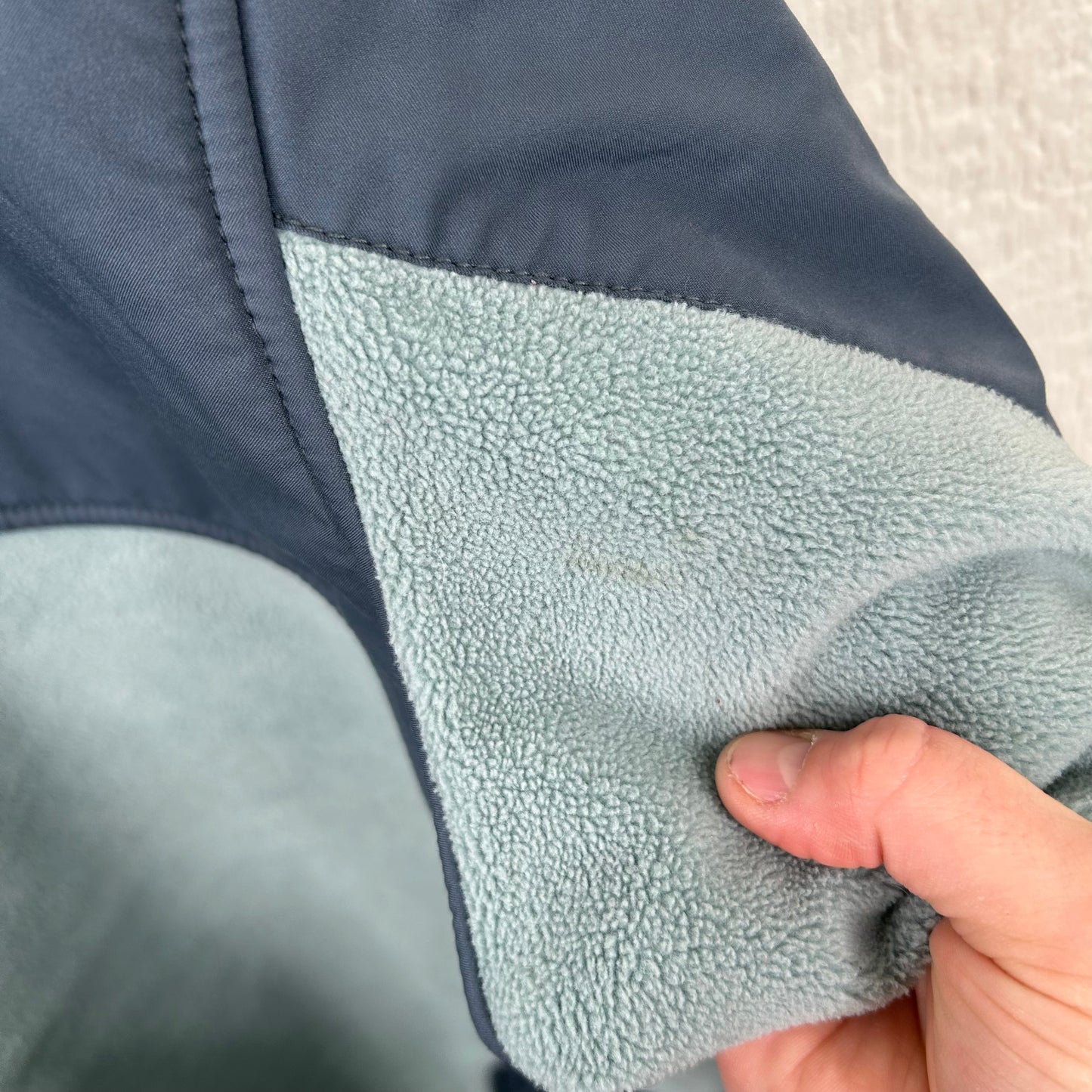 Y2K Navy & Blue Columbia Therm Lined Zip-Up Jacket (XXL)