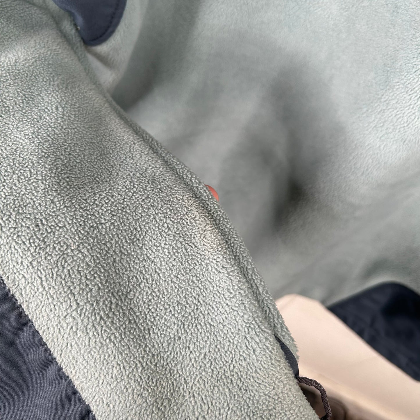 Y2K Navy & Blue Columbia Therm Lined Zip-Up Jacket (XXL)