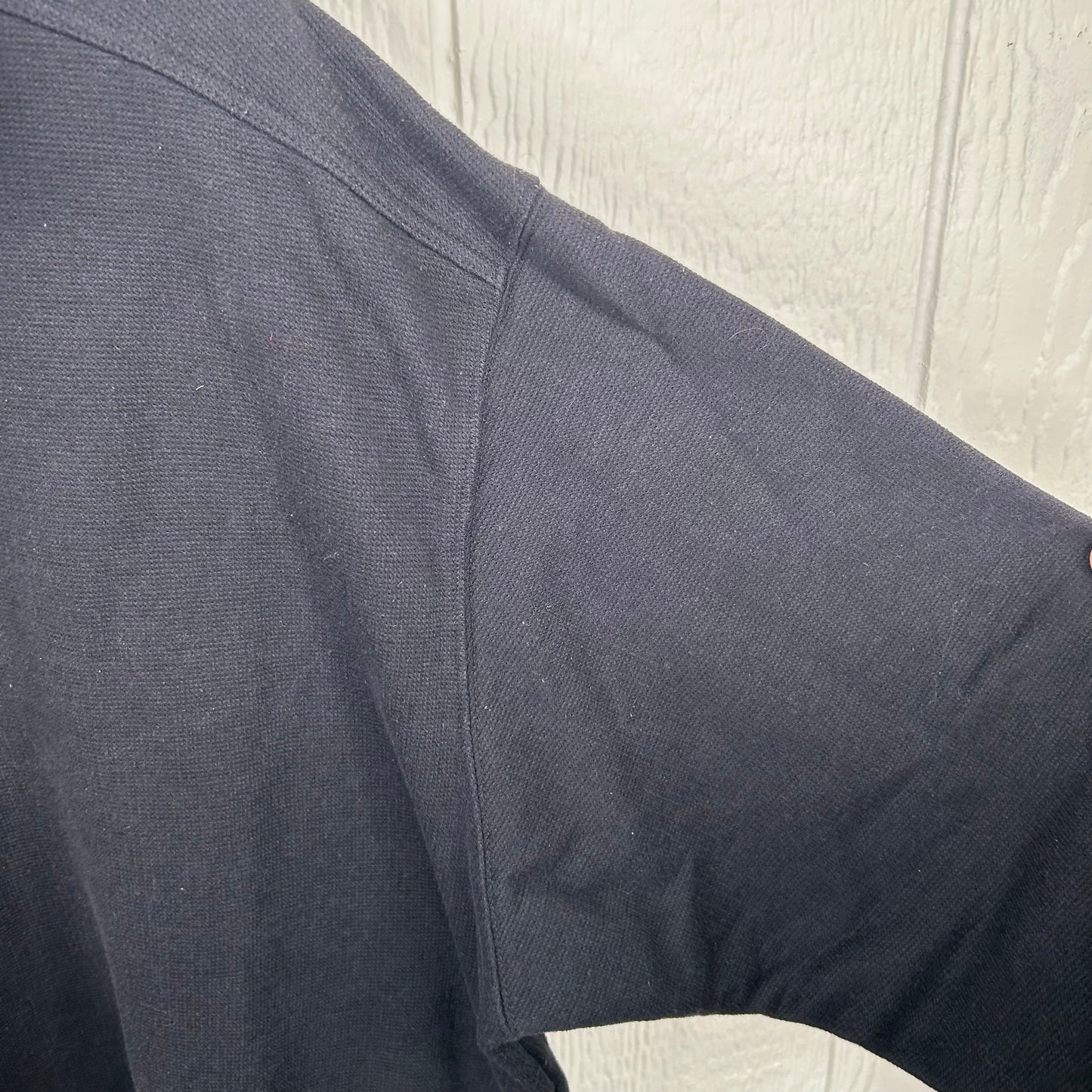 Vintage 90's Lee Black Quarter-Zip Crewneck (XL)