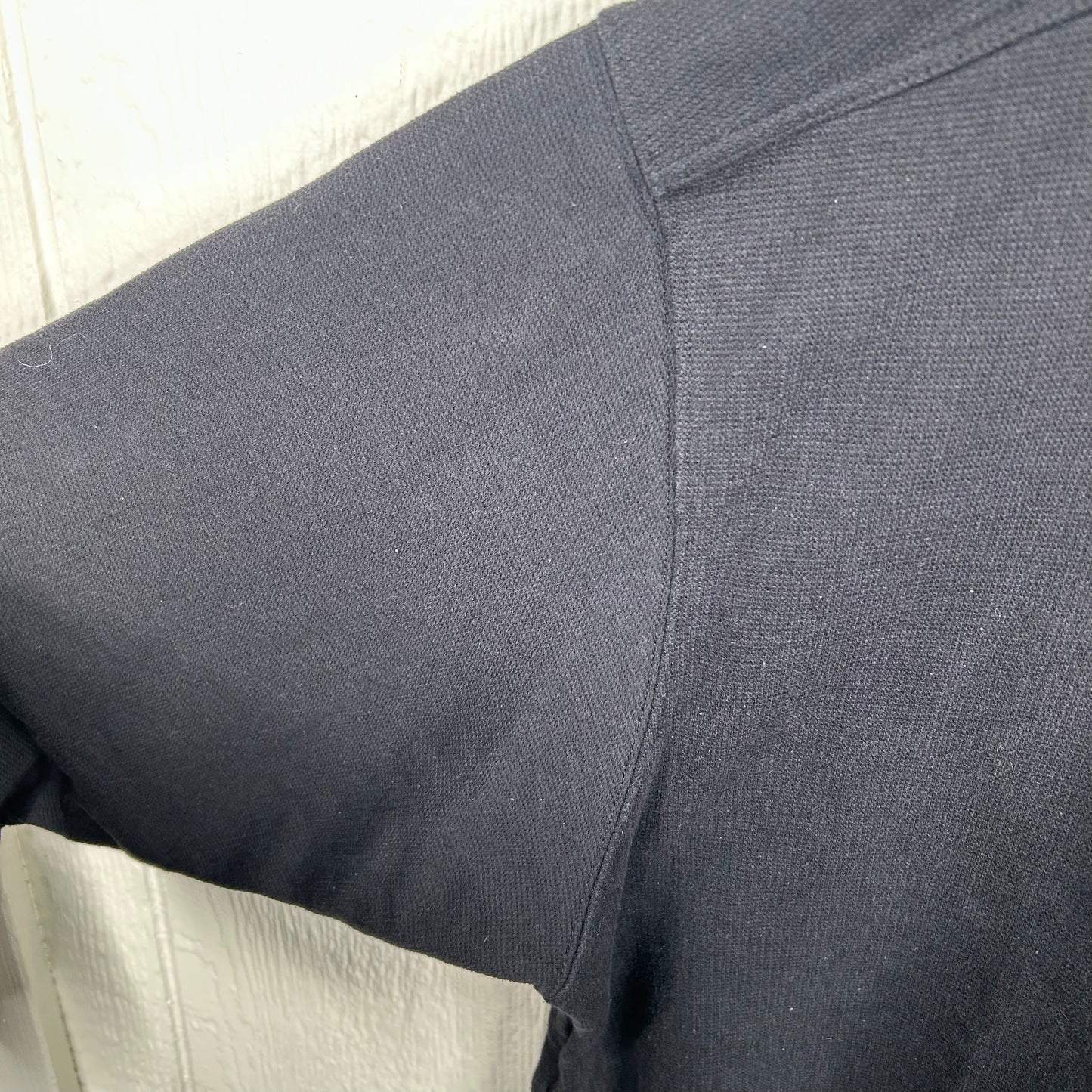 Vintage 90's Lee Black Quarter-Zip Crewneck (XL)