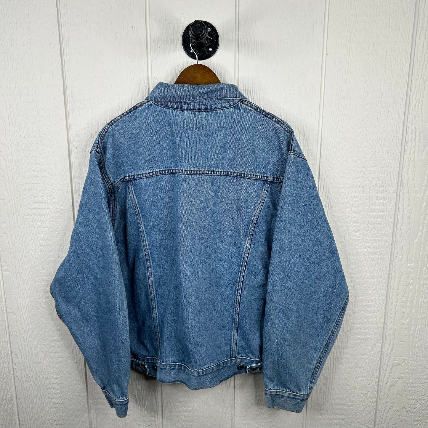 Vintage 90's Wrangler Button-Up Denim Jacket (L)