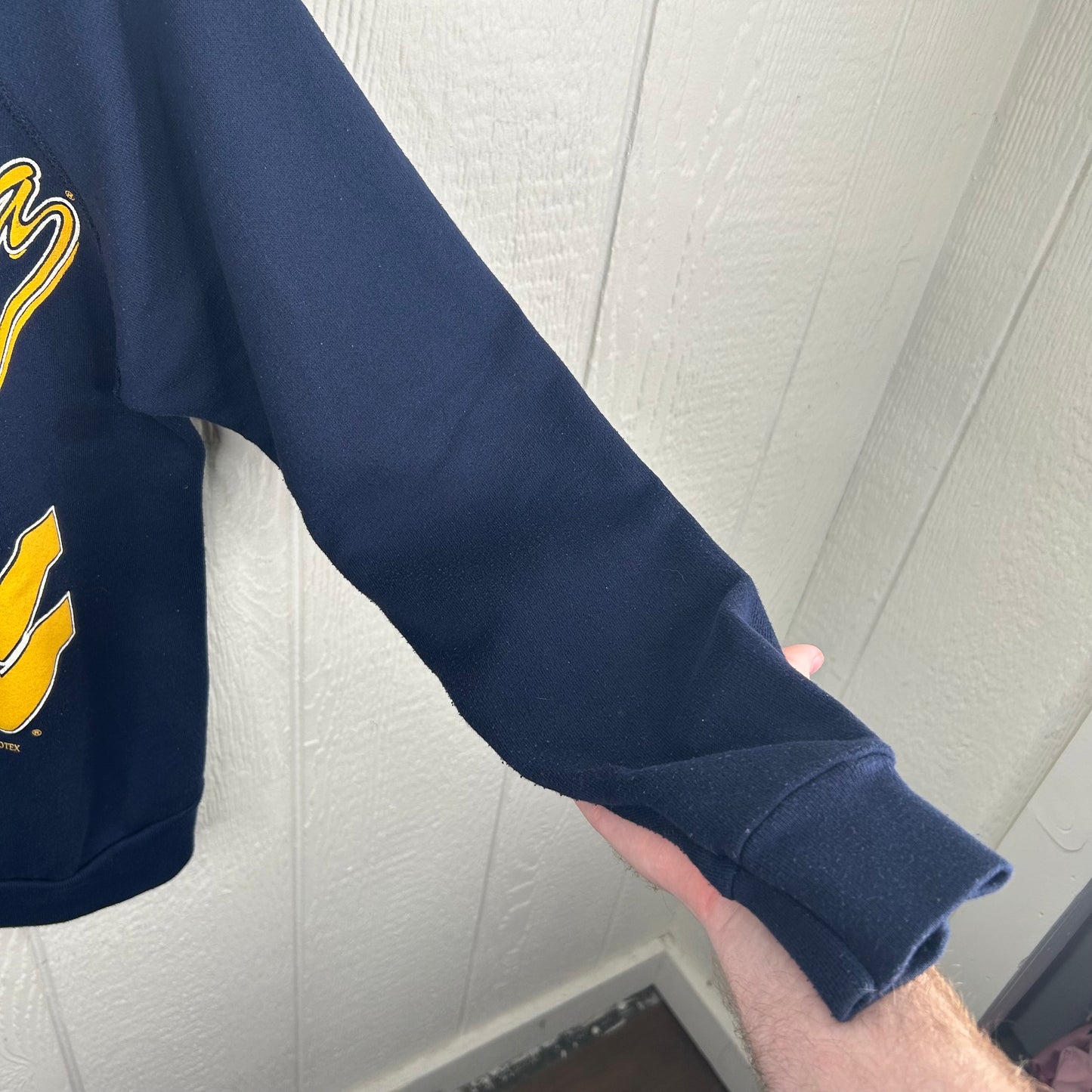 Vintage 90's West Virginia Mountaineers Graphic Crewneck (M)