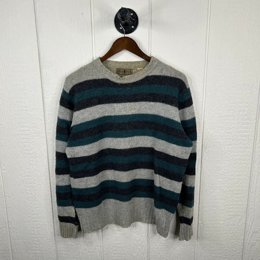 Vintage 90's Striped Wool Sweater (L)