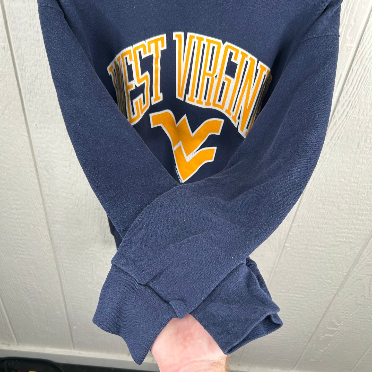 Vintage 90's Flying West Virginia Graphic Crewneck (L)