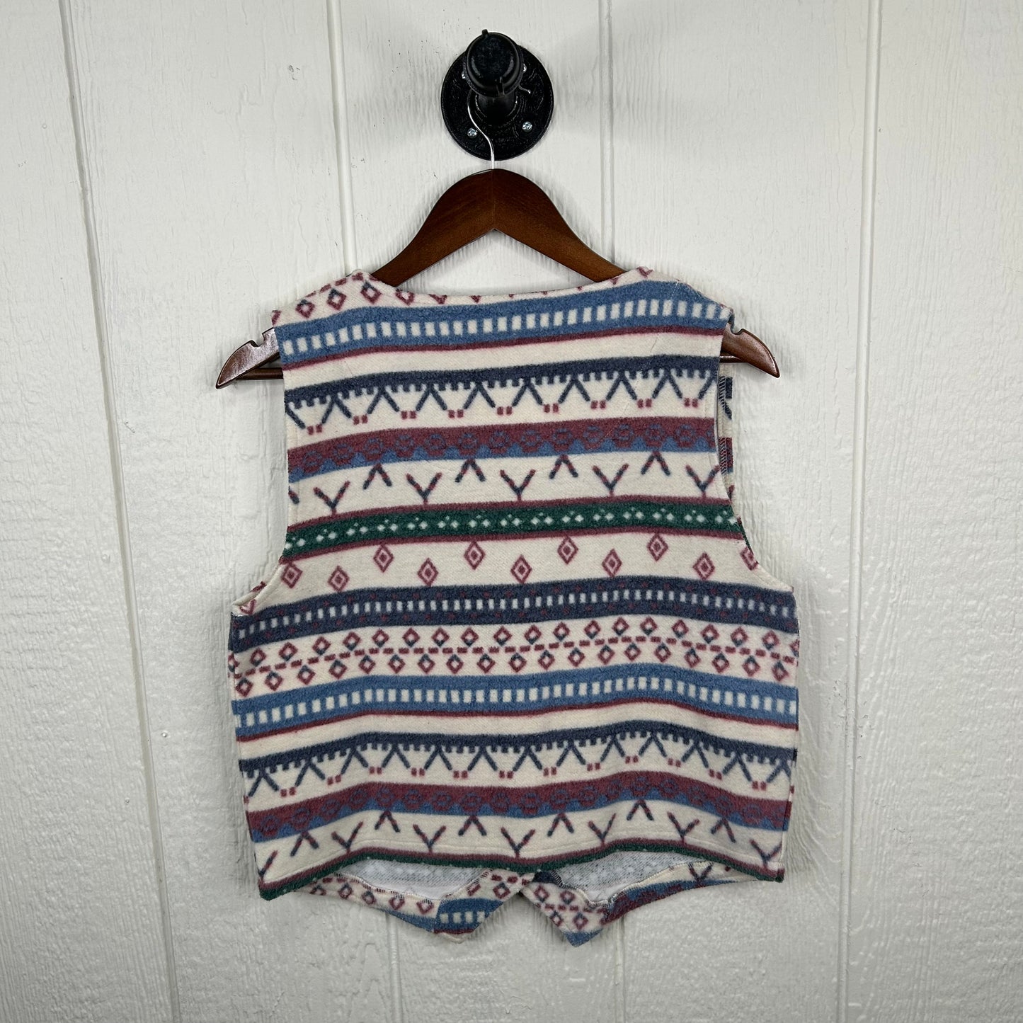 Vintage 90's Aztec Button-Up Sweater Vest (M)