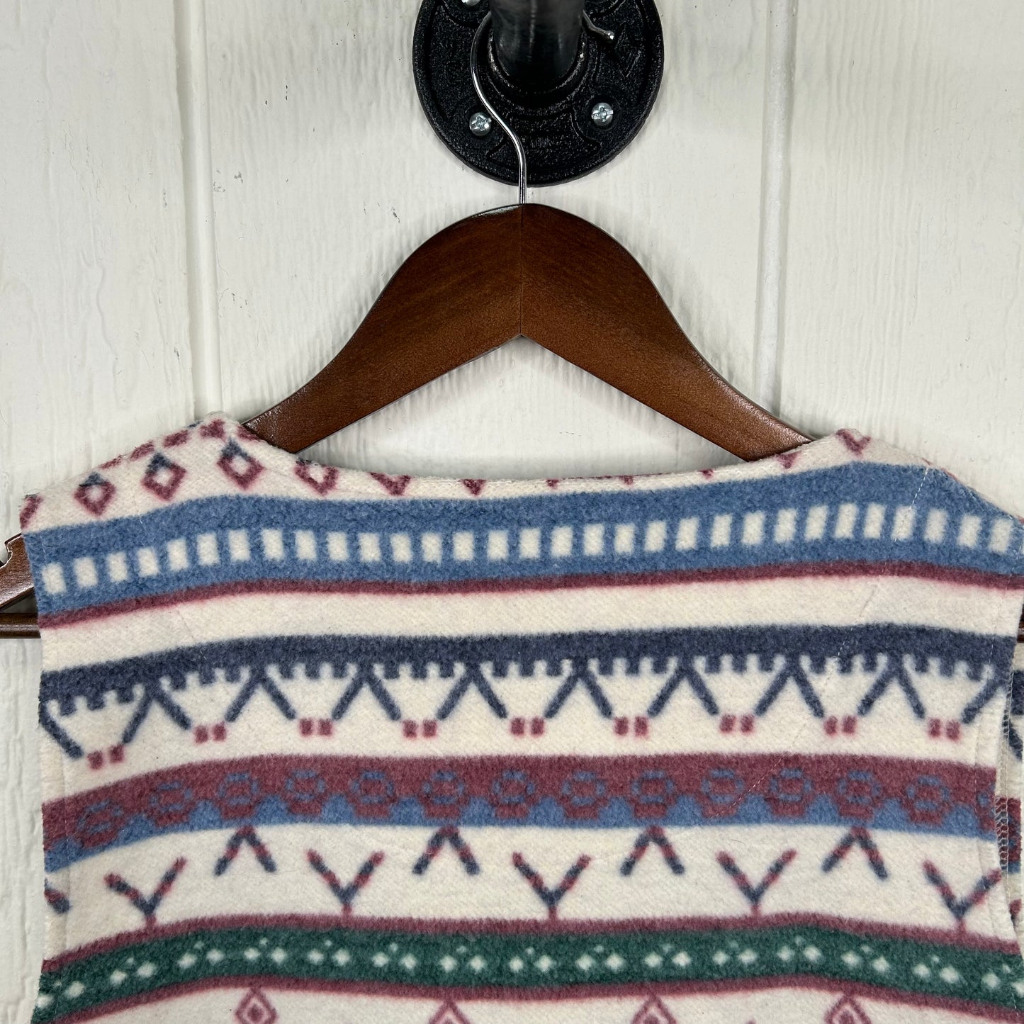 Vintage 90's Aztec Button-Up Sweater Vest (M)
