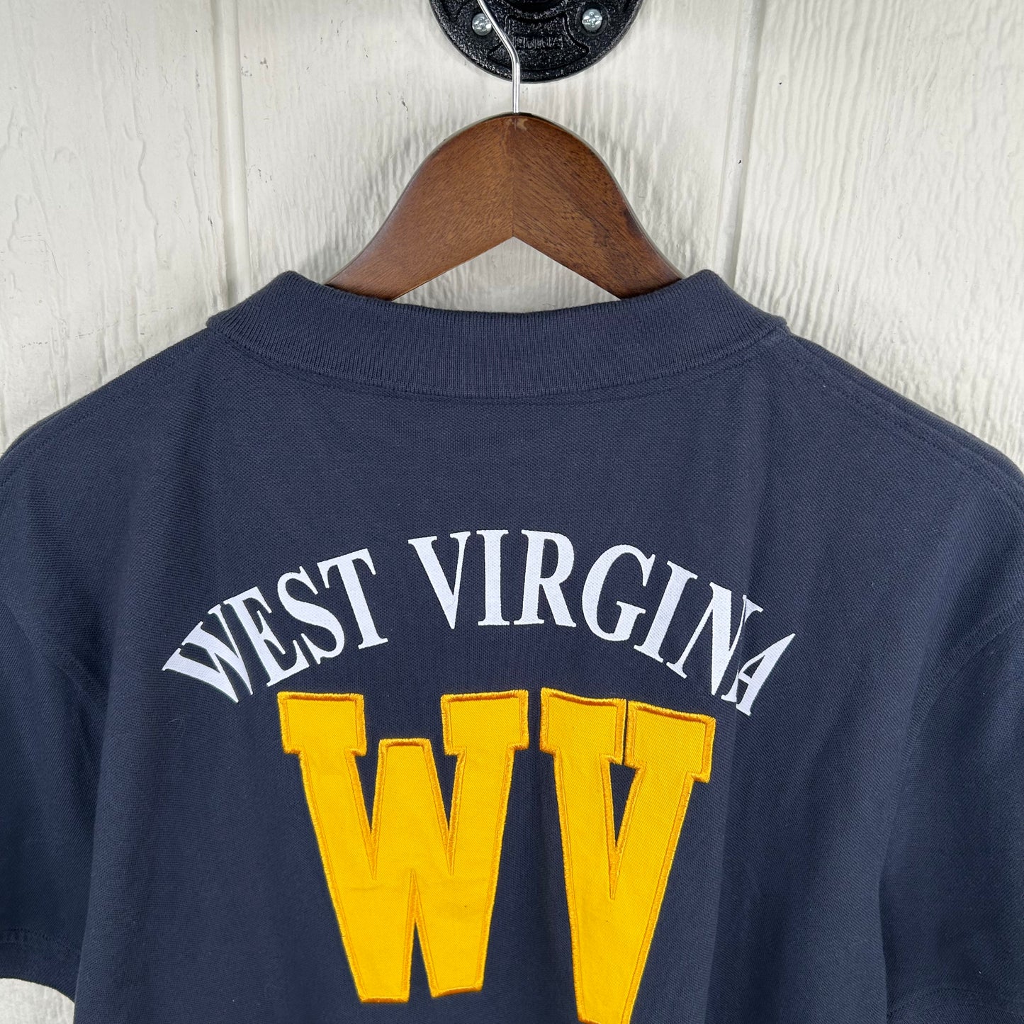 Vintage West Virginia University Embroidered Polo Shirt (XXL)