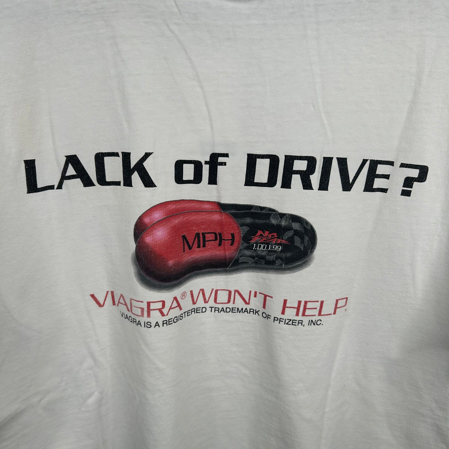 Vintage No Fear Viagra Graphic Tee (XL)