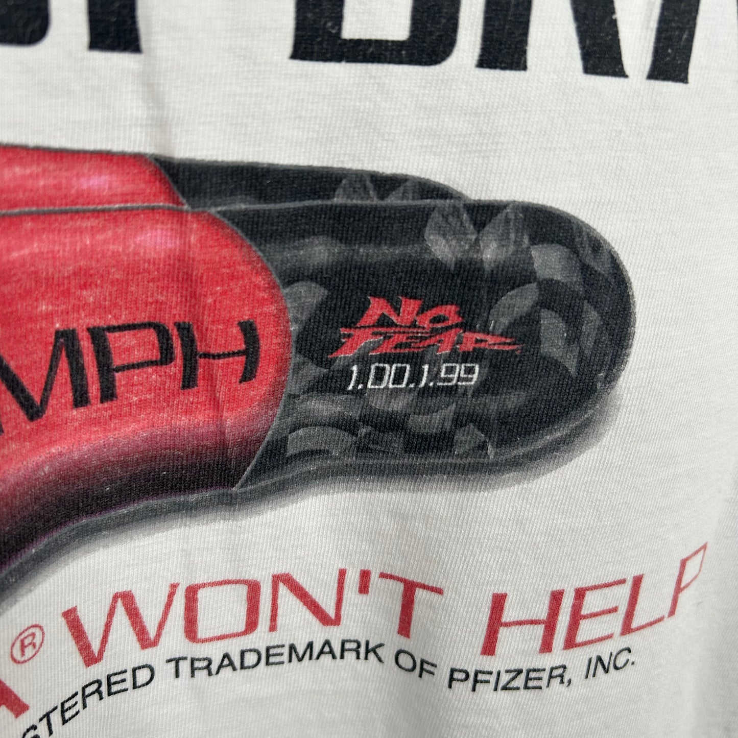 Vintage No Fear Viagra Graphic Tee (XL)