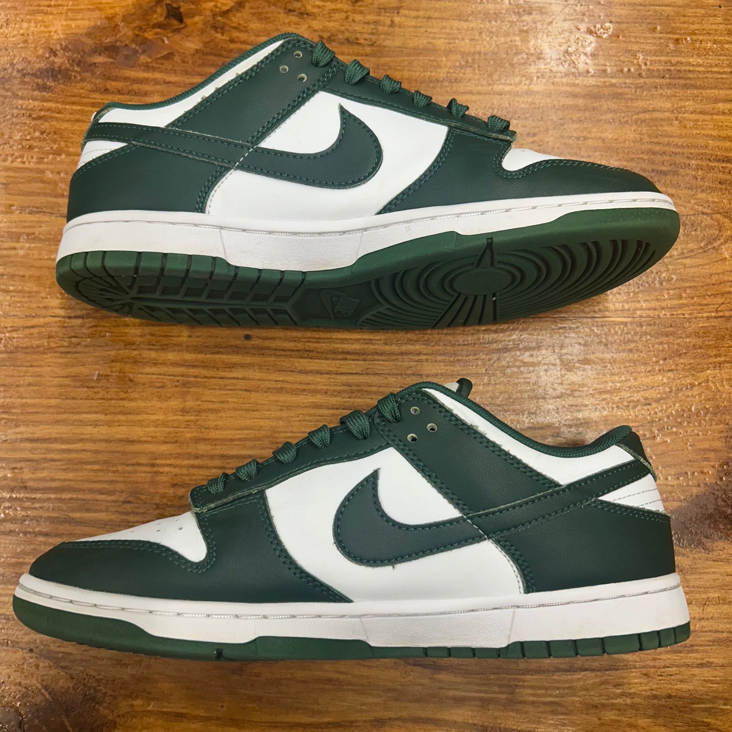 Size 9 Men's - Nike Dunk Low Michigan State