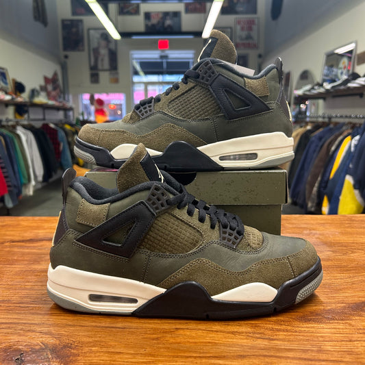 Men's Size 10 - Air Jordan 4 Craft Olive