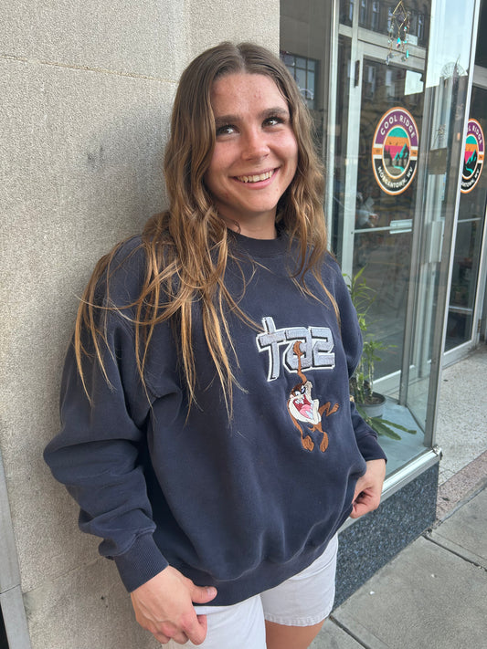 Vintage 90's Tazmanian Devil Crewneck (M)